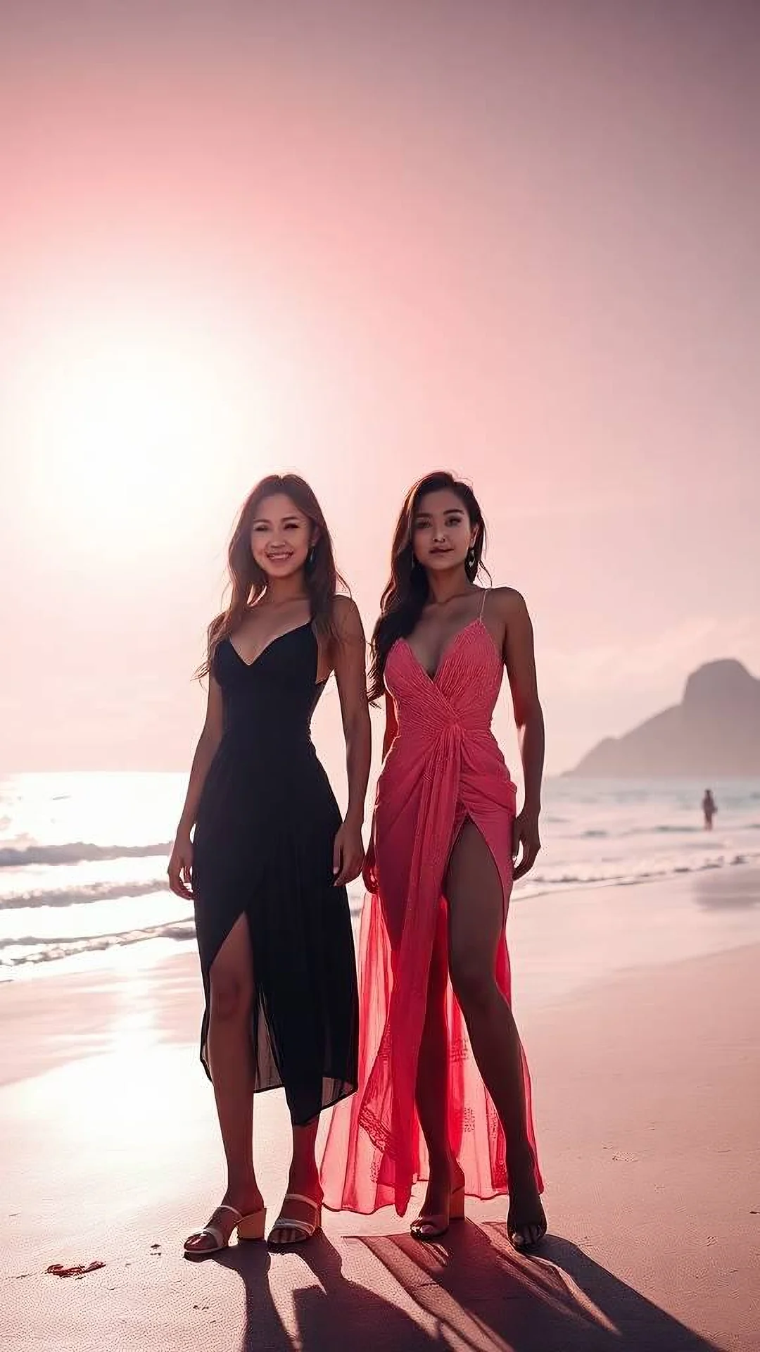 ai thai women at beach 34